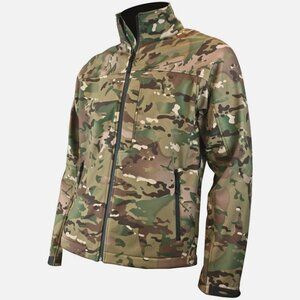 Highlander Odin Softshell Camo Waterproof AB-TEX Jacket SIZE XL